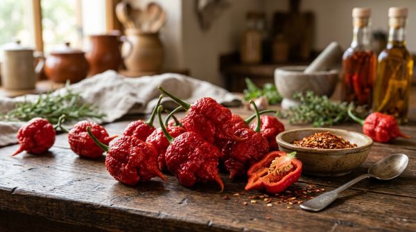 Carolina reaper : le roi des piments à savourer en 2025